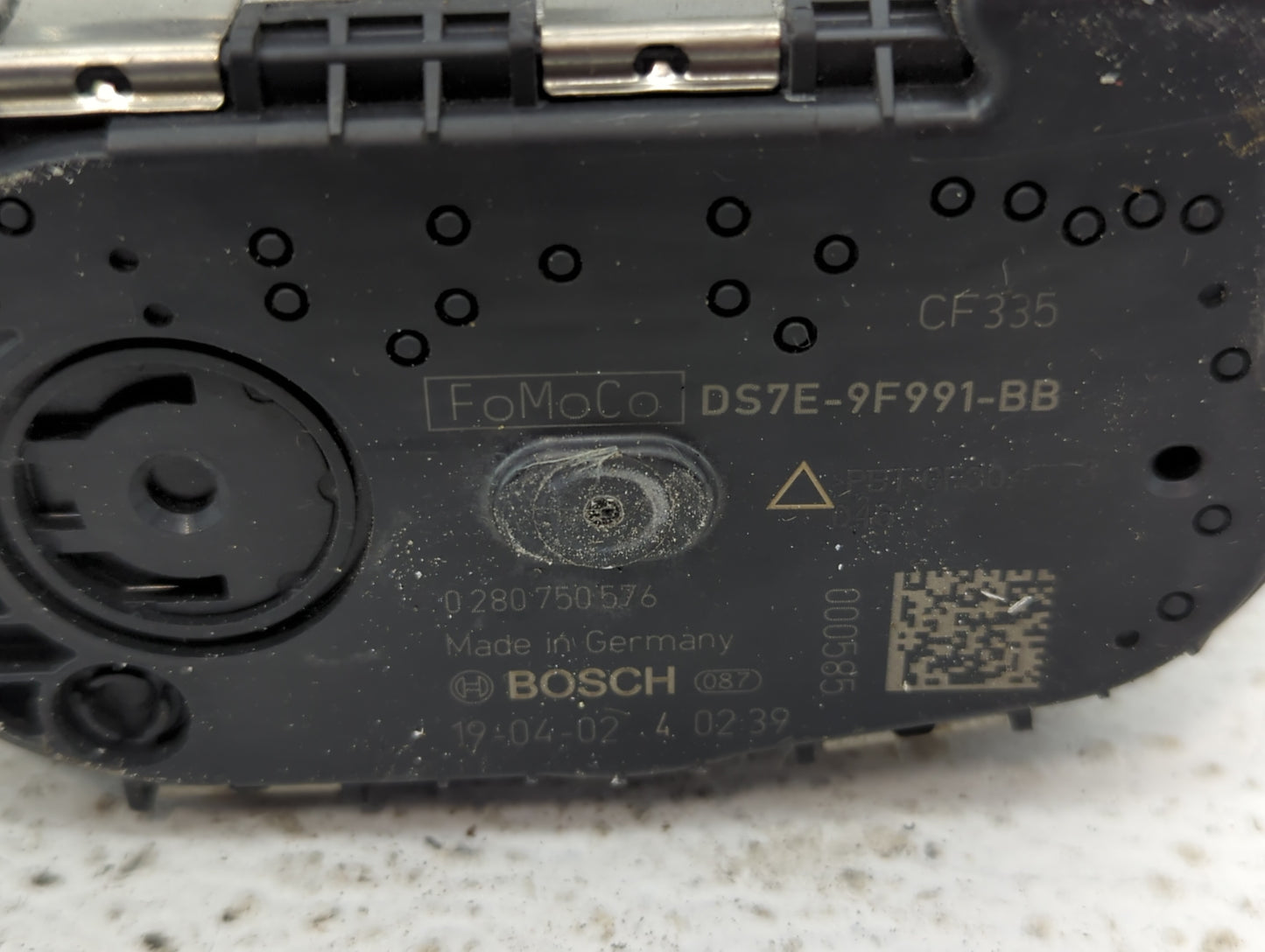2017-2020 Lincoln Mkz Throttle Body P/N:DS7E-9F991-BB Fits Fits 2014 2015 2016 2017 2018 2019 2020 2021 2022 OEM Used Auto P