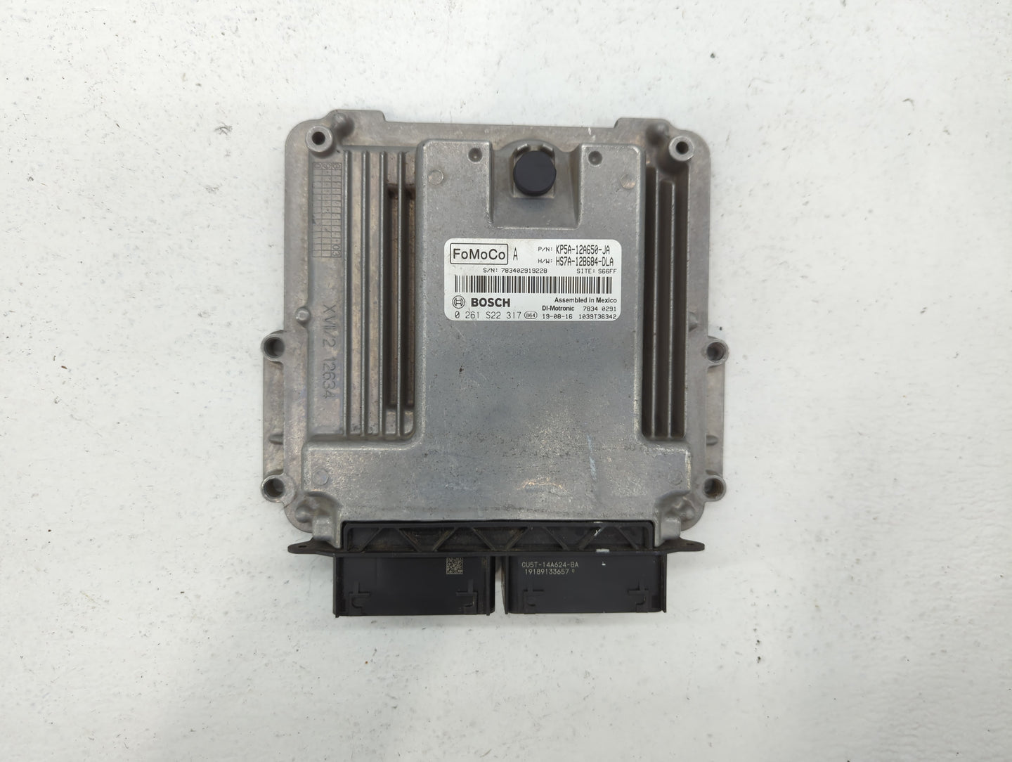 2020 Lincoln Mkz PCM Engine Control Computer ECU ECM PCU OEM P/N:HS7A-12B684-DLA KP5A-12A650-JA Fits Fits 2019 OEM Used Auto