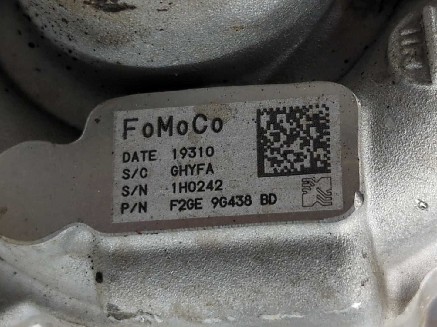 2017 Lincoln Mkz Turbocharger Turbo Charger Super Charger Supercharger - Oemusedautoparts1.com
