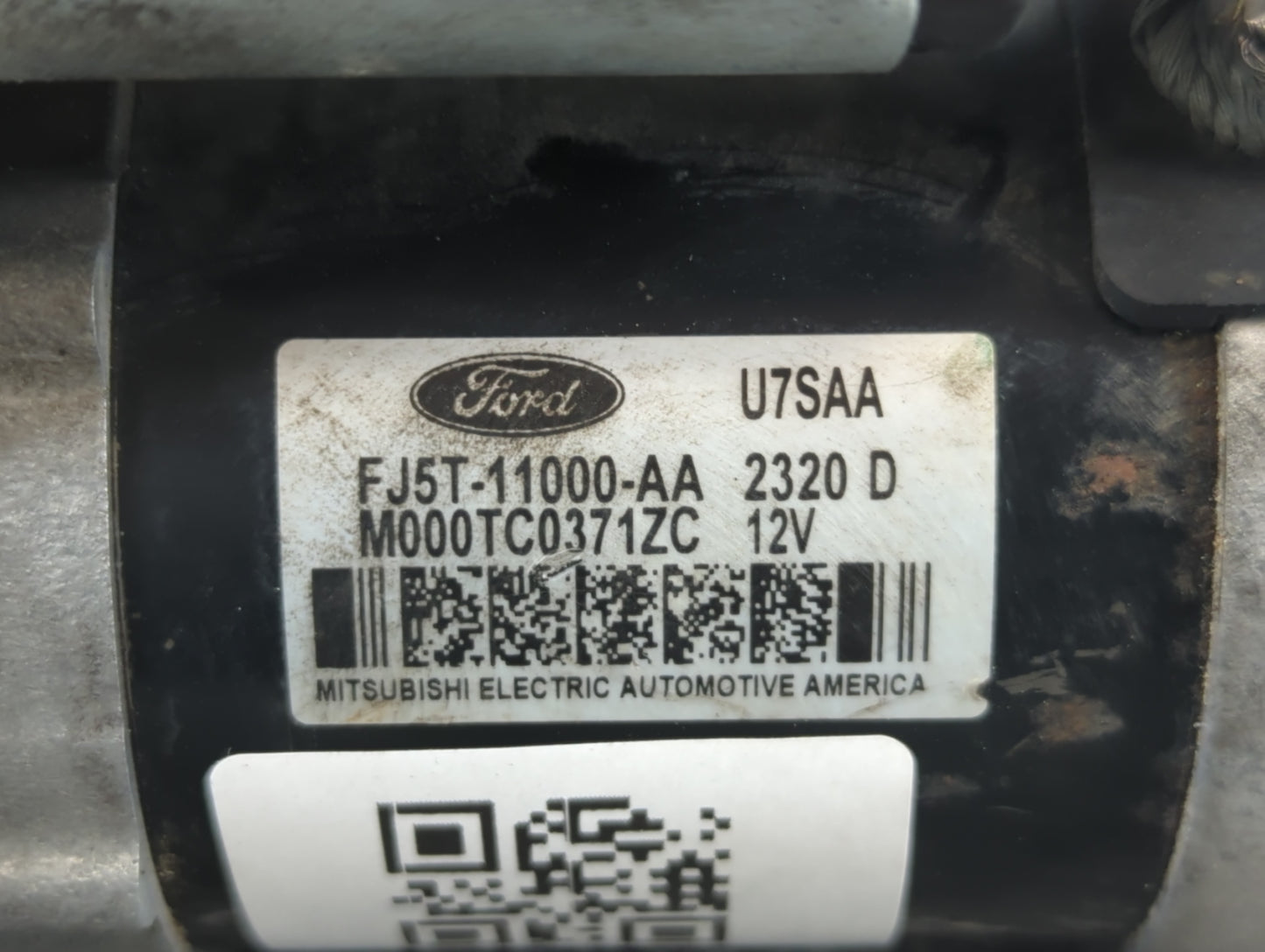 2013-2020 Lincoln Mkz Car Starter Motor Solenoid OEM P/N:M000TC0371ZC FJ5T-11000-AA Fits OEM Used Auto Parts - Oemusedautopa