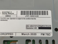 2016-2020 Lincoln Mkz Radio AM FM Cd Player Receiver Replacement P/N:LP5T-18D818-BC Fits Fits 2016 2017 2018 2019 2020 OEM U