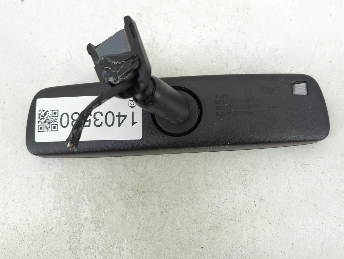 2019-2020 Lincoln Nautilus Interior Rear View Mirror Replacement OEM P/N:JU5A-17E678-BA Fits Fits 2018 2019 2020 2021 2022 O