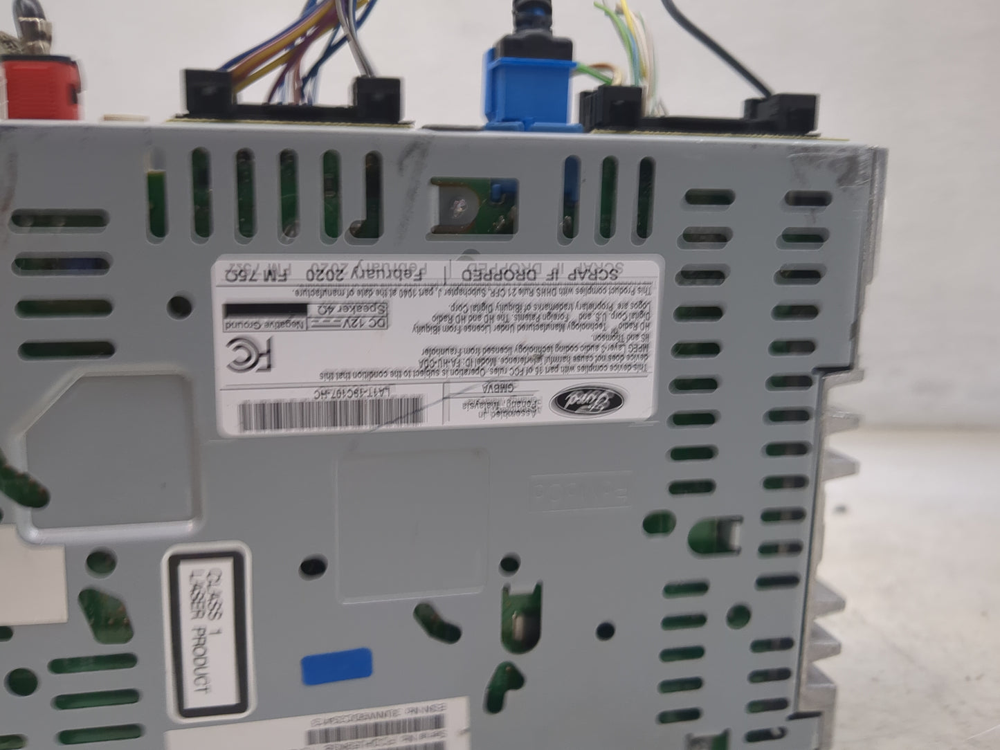 2019-2020 Lincoln Nautilus Radio AM FM Cd Player Receiver Replacement P/N:LA1T-18C107-HC EA-HU1-5DA Fits Fits 2019 2020 OEM 