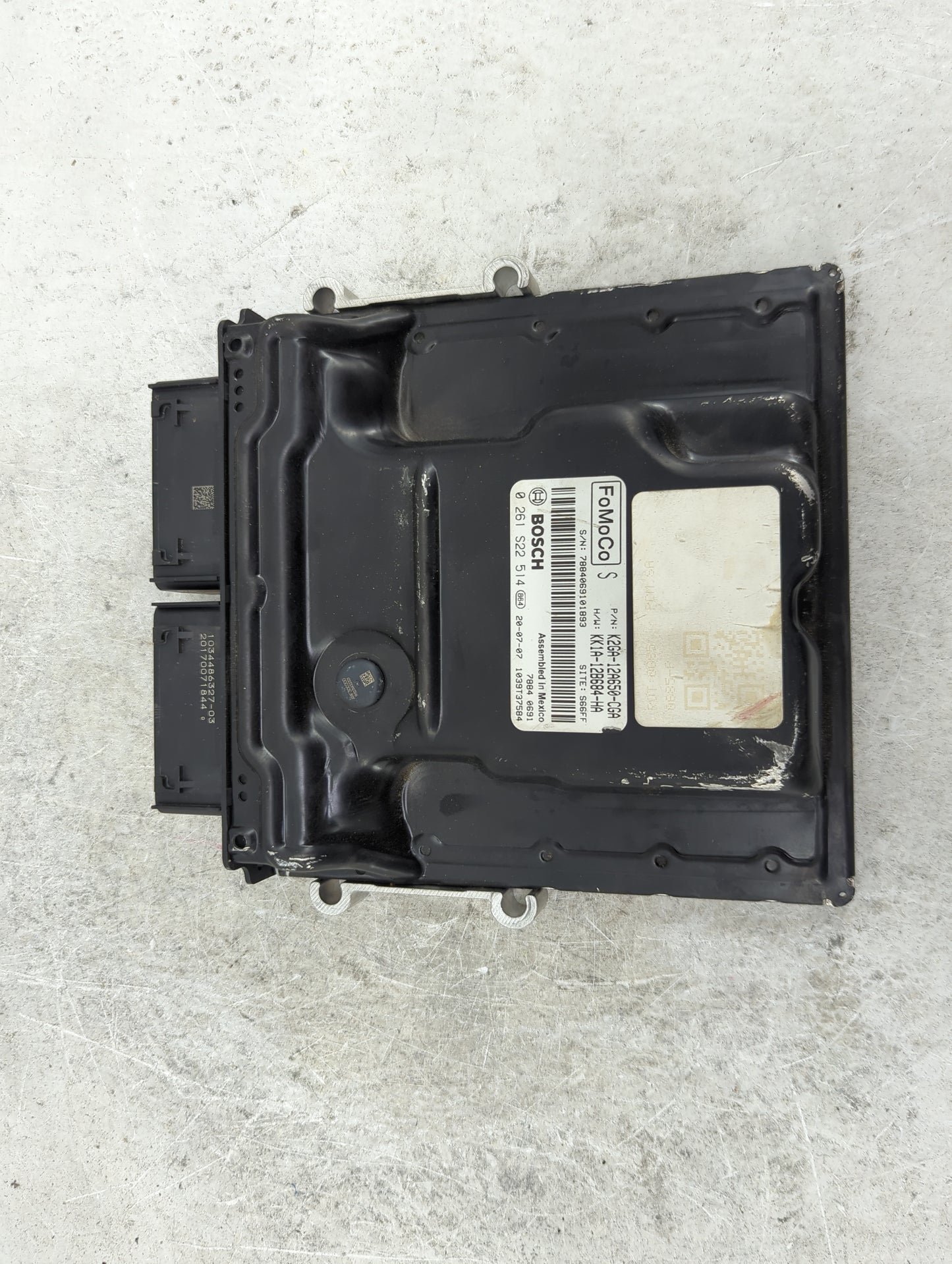 2019-2020 Lincoln Nautilus PCM Engine Control Computer ECU ECM PCU OEM P/N:K2GA-12A650-CGA KK1A-12B684-HA Fits OEM Used Auto