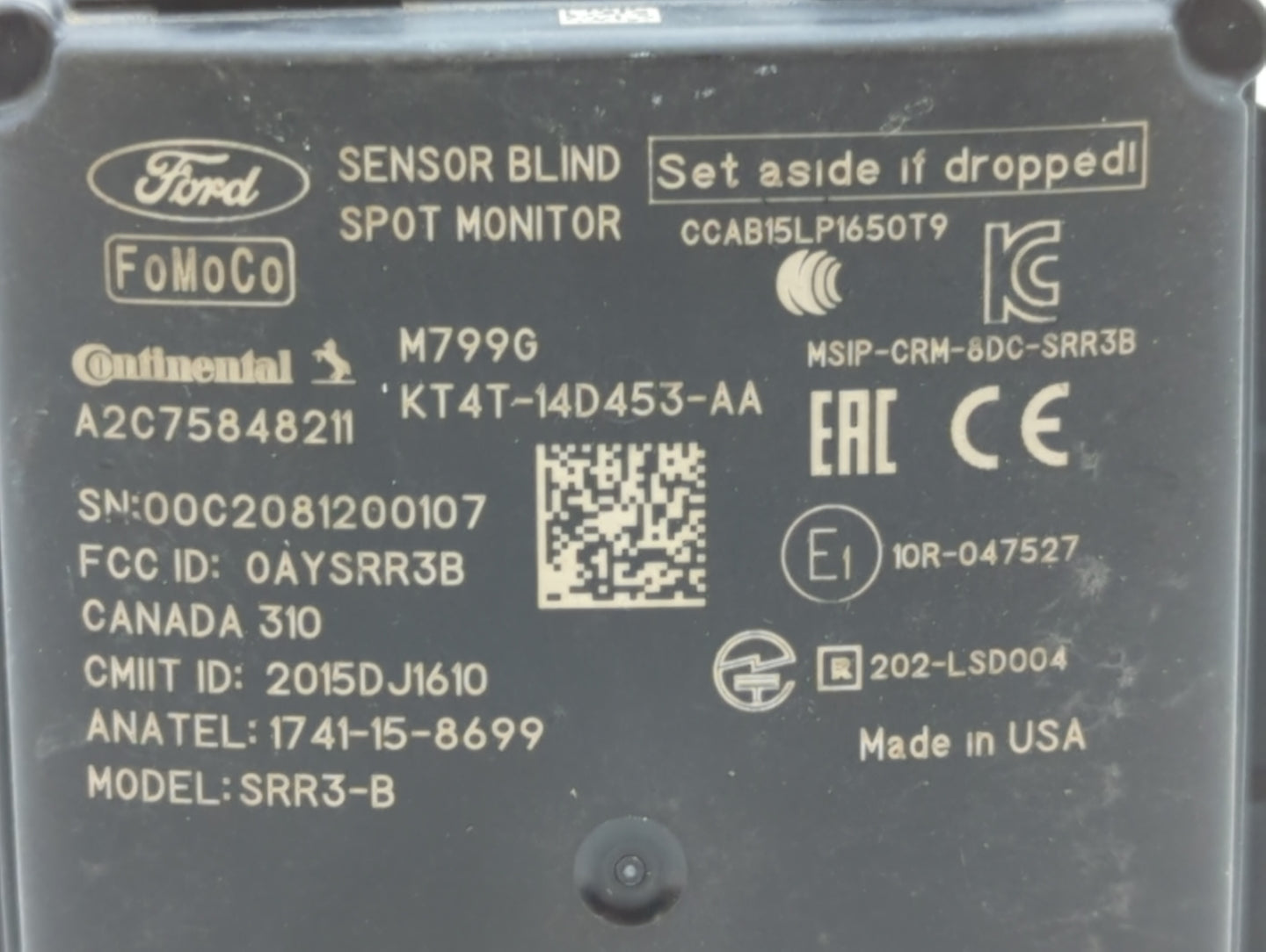 2019-2020 Lincoln Nautilus Back Up Sensor Backup Camera - Oemusedautoparts1.com
