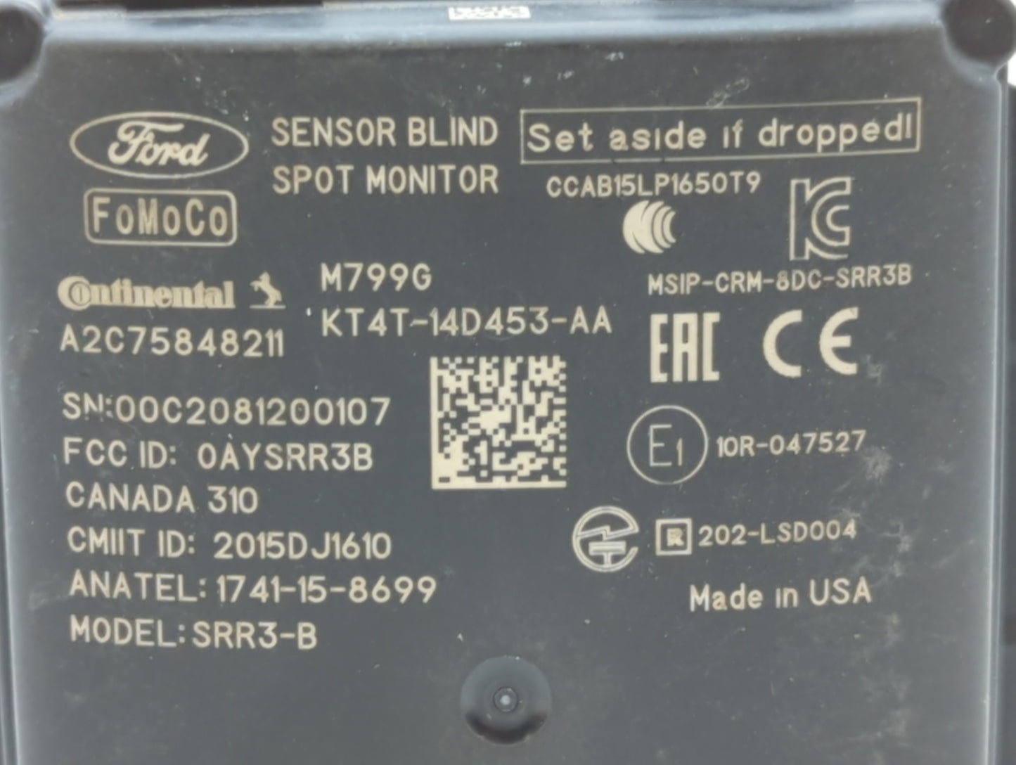 2019-2020 Lincoln Nautilus Back Up Sensor Backup Camera - Oemusedautoparts1.com