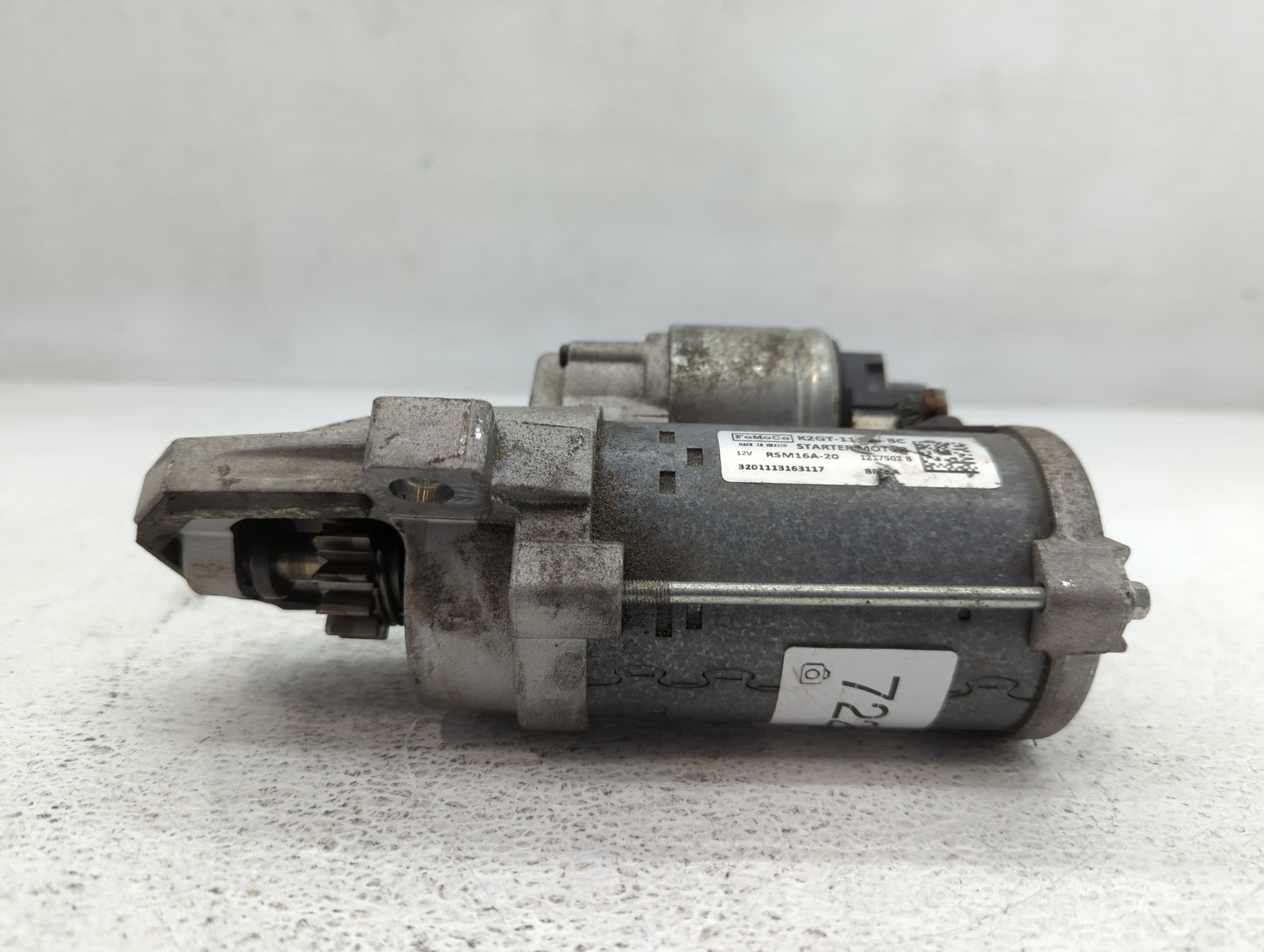 2020 Lincoln Nautilus Car Starter Motor Solenoid OEM P/N:RSM16A-20 K2GT-11GY-BC Fits Fits 2015 2016 2017 2018 OEM Used Auto 