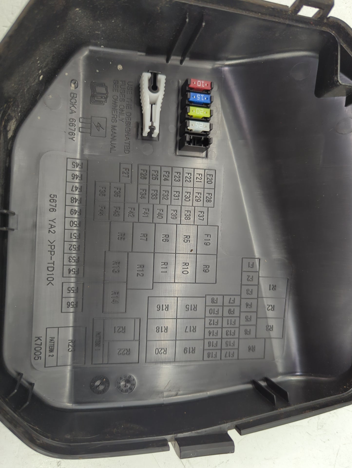 2020 Mazda 3 Fusebox Fuse Box Panel Relay Module Fits Fits 2021 2022 OEM Used Auto Parts - Oemusedautoparts1.com