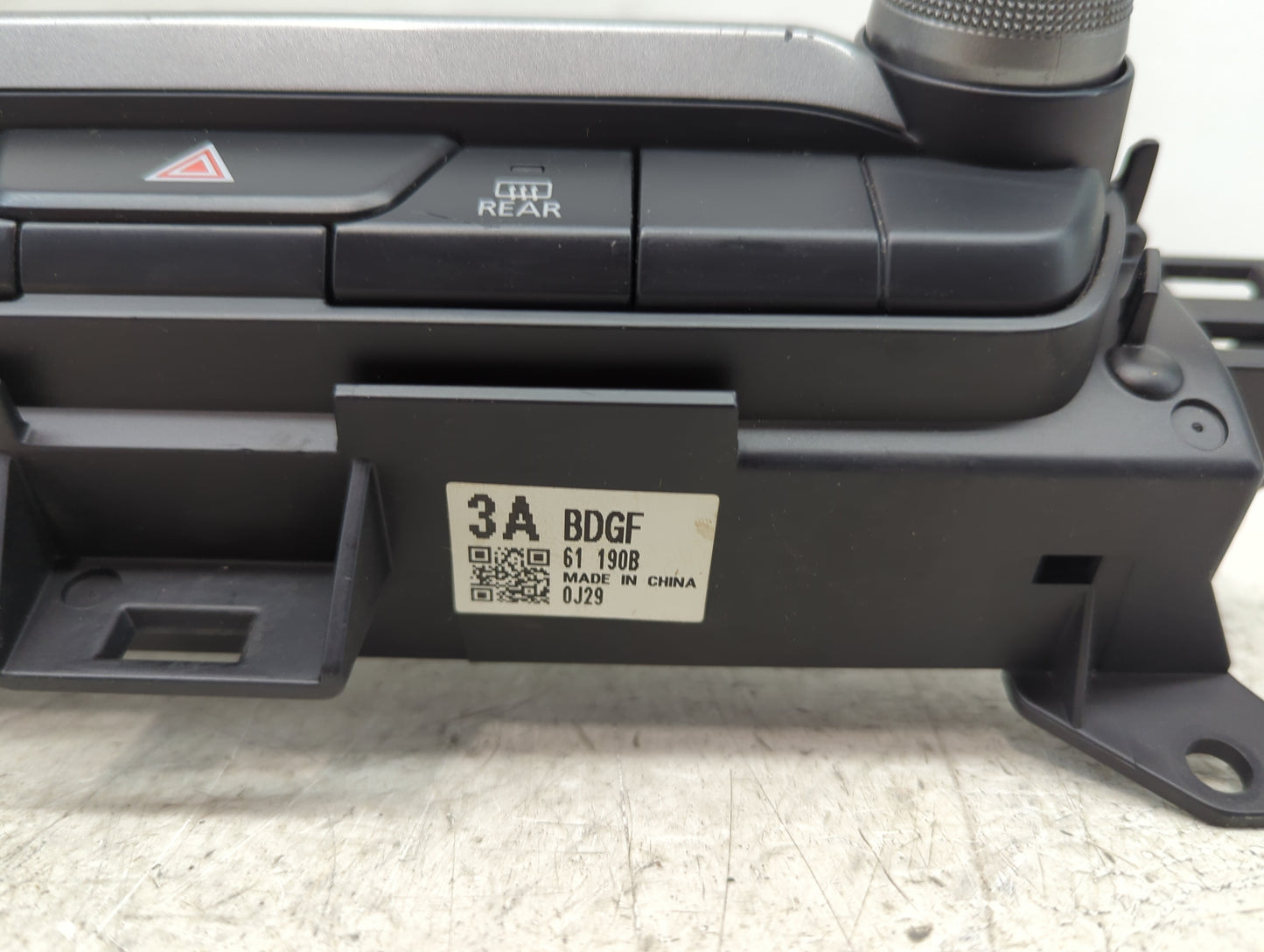 2019-2022 Mazda 3 Climate Control Module Temperature AC/Heater Replacement P/N:BDGF 61 190B Fits Fits 2019 2020 2021 2022 OE