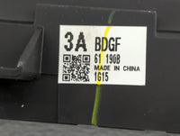 2019-2022 Mazda 3 Climate Control Module Temperature AC/Heater Replacement P/N:BDGF 61 190B Fits Fits 2019 2020 2021 2022 OE