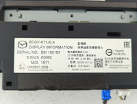2019-2022 Mazda 3 Information Display Screen - Oemusedautoparts1.com