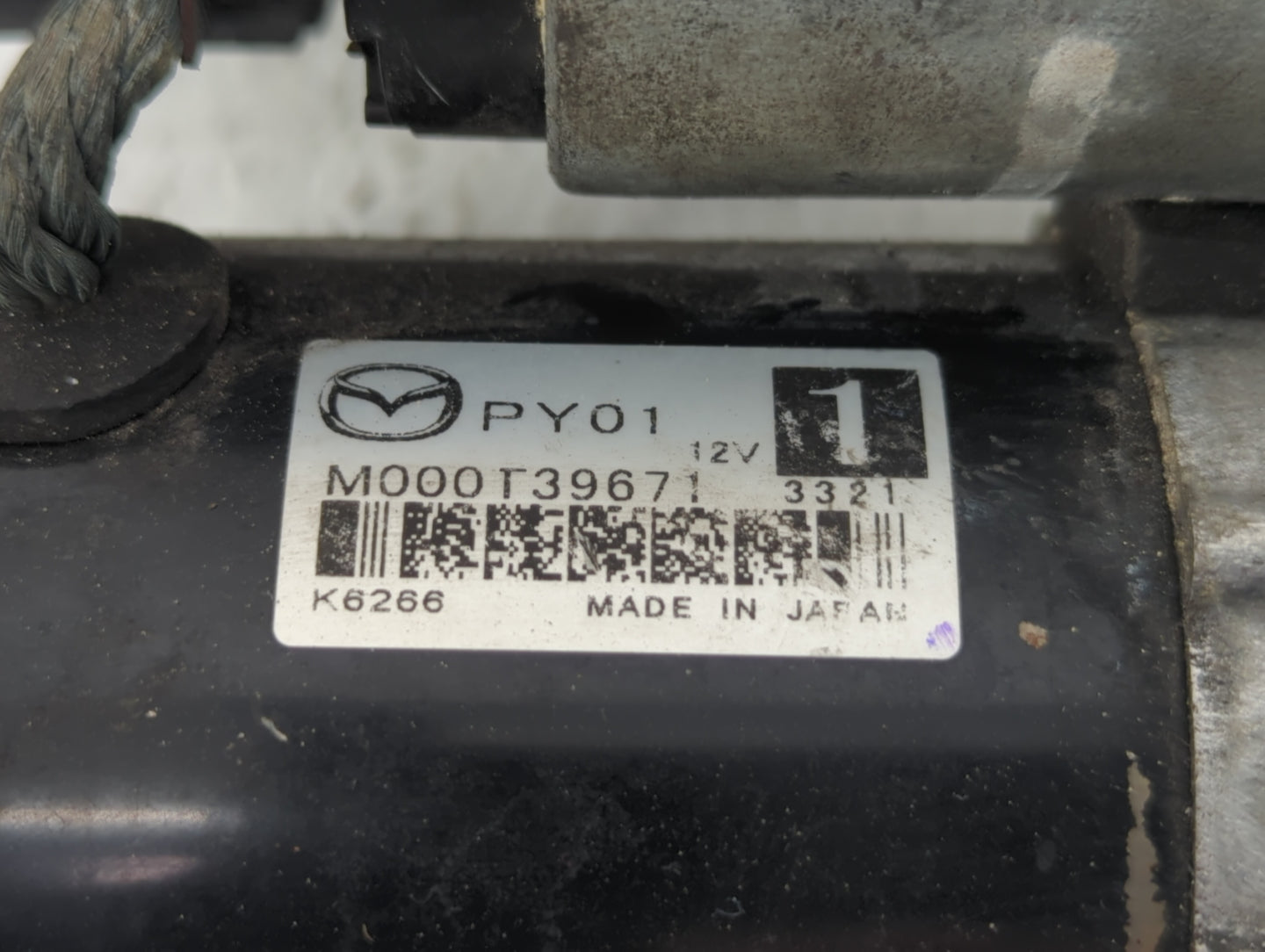 2014-2022 Mazda 3 Car Starter Motor Solenoid OEM P/N:M000T39671 Fits Fits 2014 2015 2016 2017 2018 2019 2020 2021 2022 OEM U