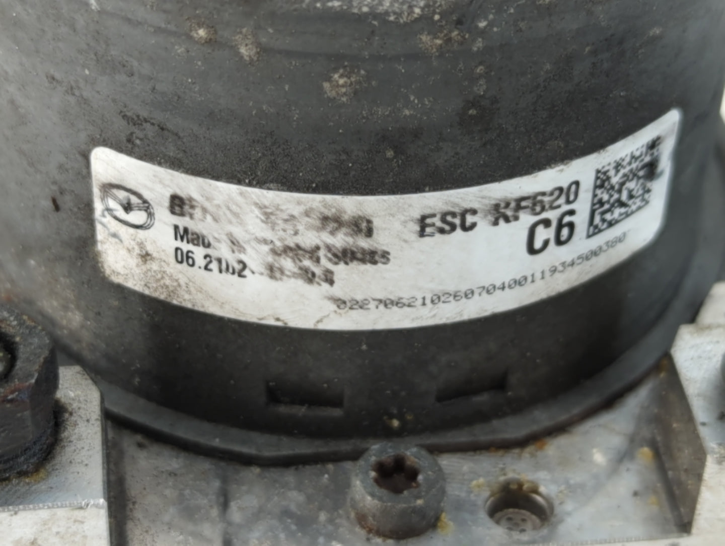 2019-2022 Mazda 3 ABS Pump Control Module Replacement P/N:92180502B26 06.2109.8898.3 Fits Fits 2019 2020 2021 2022 OEM Used 