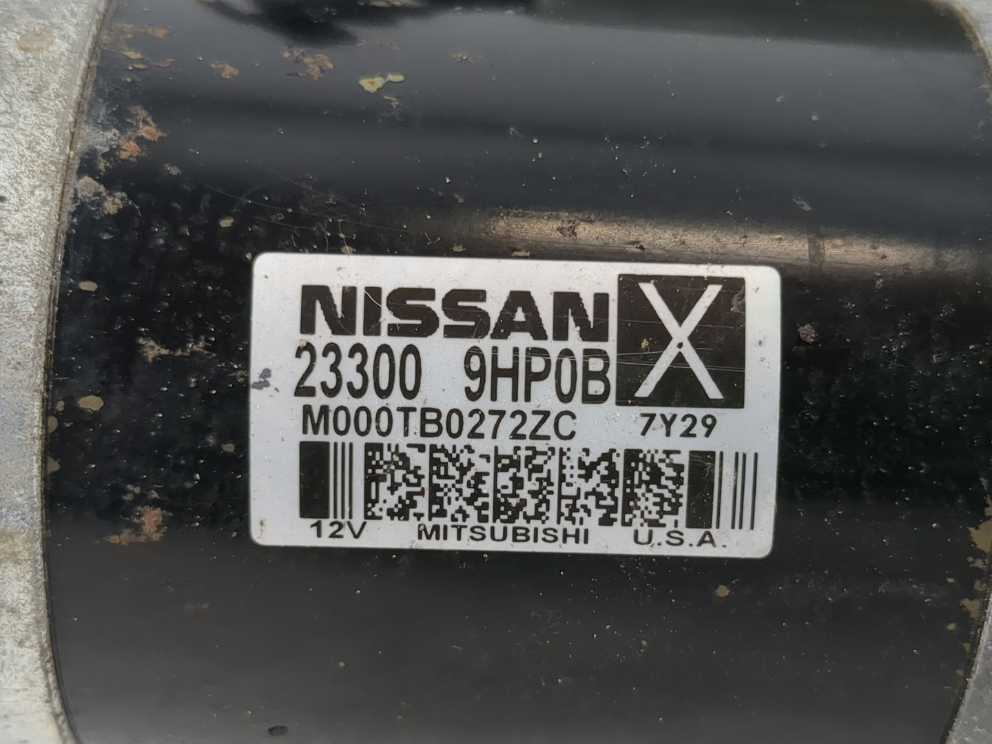 2020 Mazda 5 Car Starter Motor Solenoid OEM P/N:23300 9HP0B Fits Fits 2016 2017 2018 2019 2021 2022 OEM Used Auto Parts - Oe
