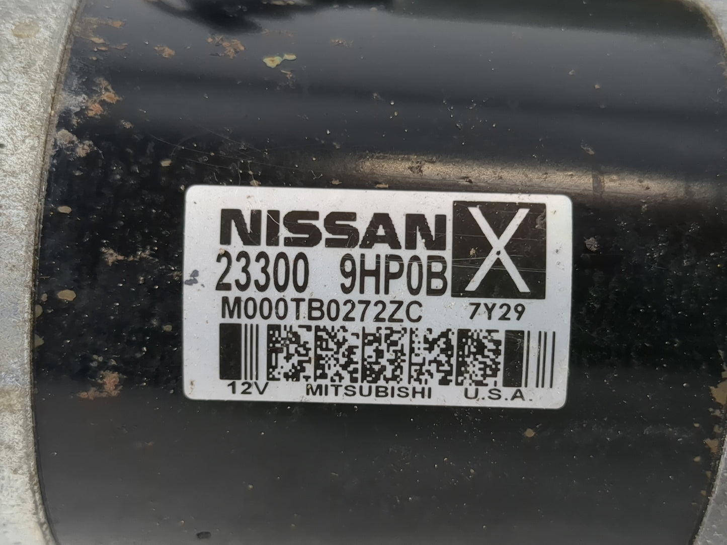 2020 Mazda 5 Car Starter Motor Solenoid OEM P/N:23300 9HP0B Fits Fits 2016 2017 2018 2019 2021 2022 OEM Used Auto Parts - Oe