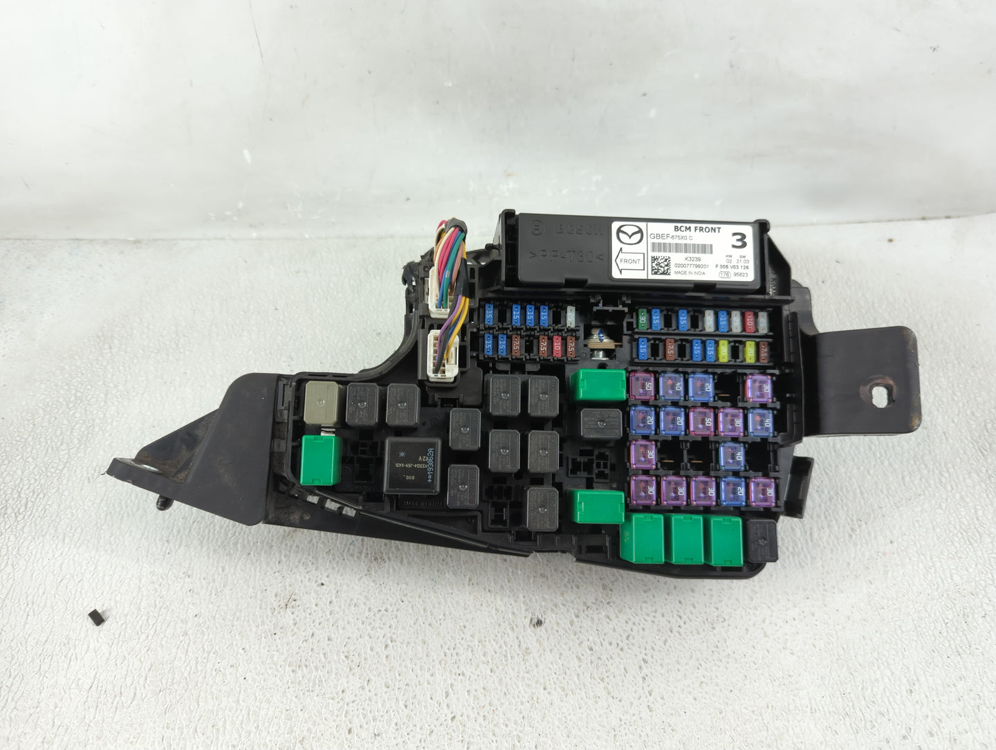 2017-2021 Mazda 6 Fusebox Fuse Box Panel Relay Module Fits Fits 2016 2017 2018 2019 2020 2021 2022 OEM Used Auto Parts - Oem