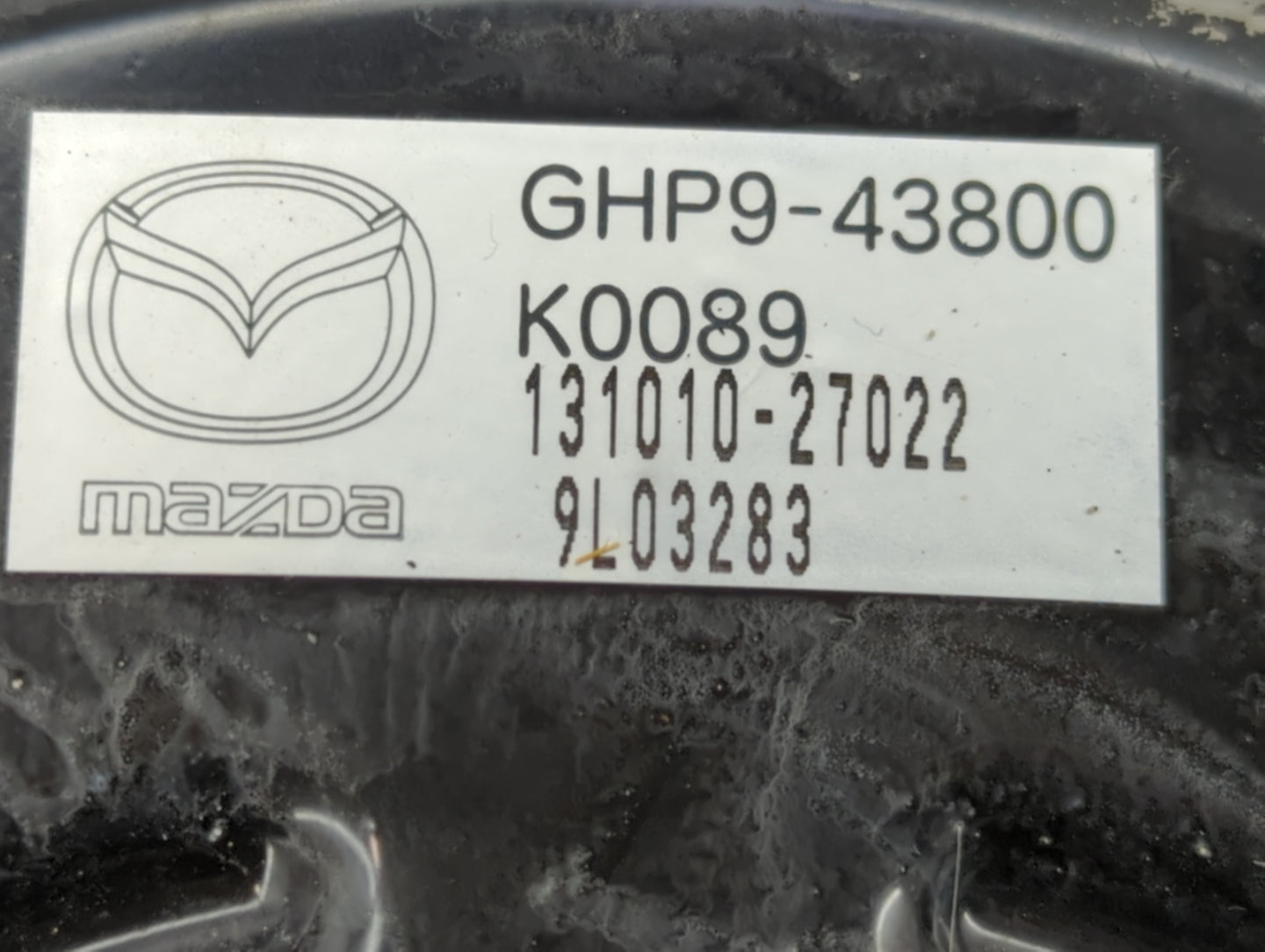 2014-2021 Mazda 6 Power Brake Booster Oem - Oemusedautoparts1.com