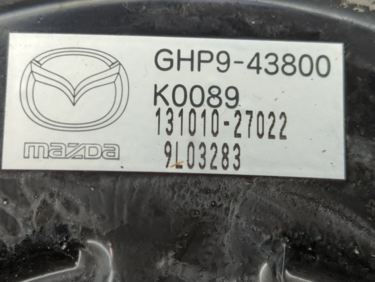 2014-2021 Mazda 6 Power Brake Booster Oem - Oemusedautoparts1.com