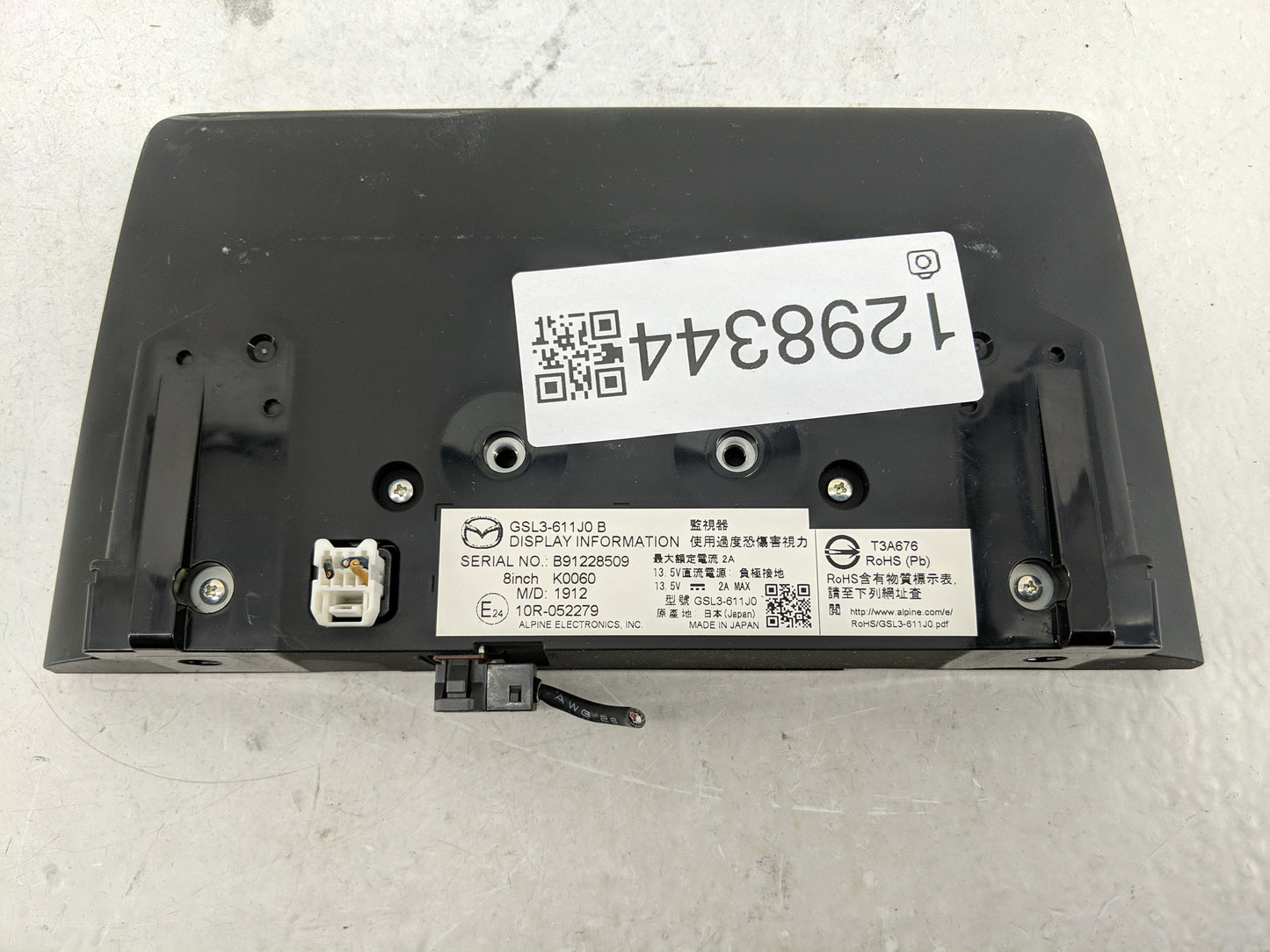 2018-2021 Mazda 6 Information Display Screen - Oemusedautoparts1.com