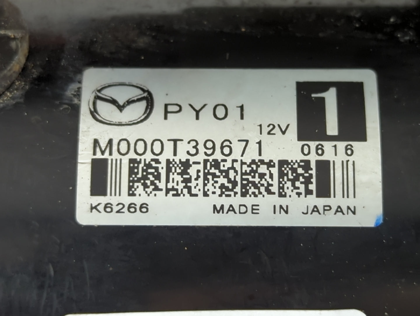 2014-2022 Mazda Cx-5 Car Starter Motor Solenoid OEM P/N:M000T39671 Fits Fits 2014 2015 2016 2017 2018 2019 2020 2021 2022 OE