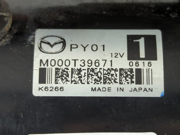 2014-2022 Mazda Cx-5 Car Starter Motor Solenoid OEM P/N:M000T39671 Fits Fits 2014 2015 2016 2017 2018 2019 2020 2021 2022 OEM Used Auto Parts