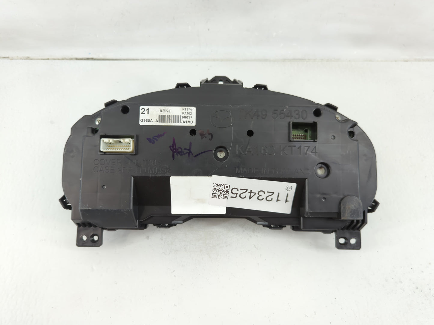 2020 Mazda Cx-5 Instrument Cluster Speedometer Gauges P/N:G960A Fits OEM Used Auto Parts - Oemusedautoparts1.com