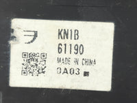 2020 Mazda Cx-5 Climate Control Module Temperature AC/Heater Replacement P/N:KN1B 61190 Fits OEM Used Auto Parts - Oemusedau