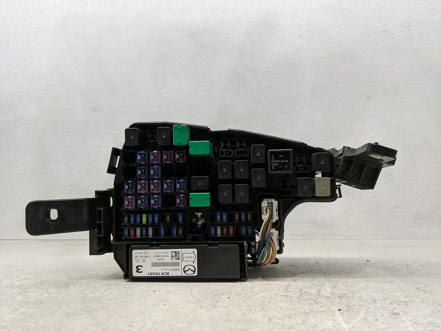 2013-2022 Mazda Cx-5 Fusebox Fuse Box Panel Relay Module Fits Fits 2013 2014 2015 2016 2017 2018 2019 2020 2021 2022 OEM Use