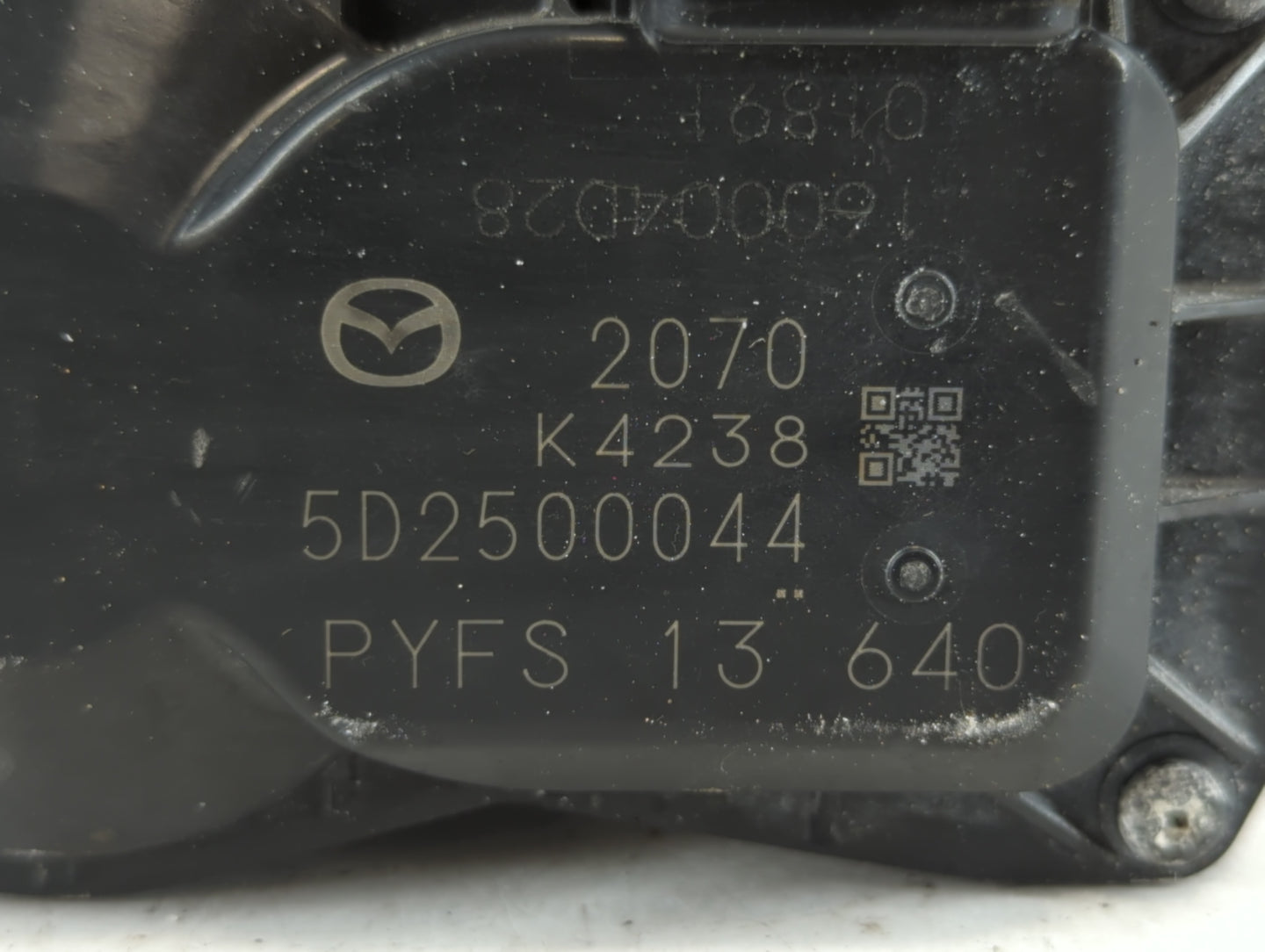 2018-2022 Mazda Cx-5 Throttle Body P/N:K4238 2070, 5D2500044 Fits Fits 2018 2019 2020 2021 2022 OEM Used Auto Parts - Oemuse