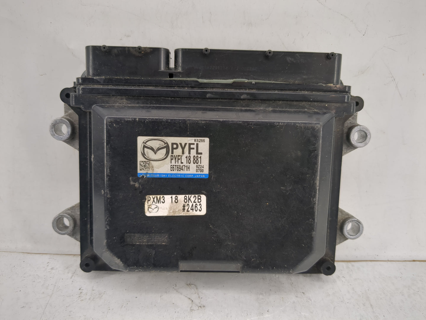 2016-2022 Mazda Cx-9 PCM Engine Control Computer ECU ECM PCU OEM P/N:E6T69471H PYFL 18 881 Fits OEM Used Auto Parts - Oemuse
