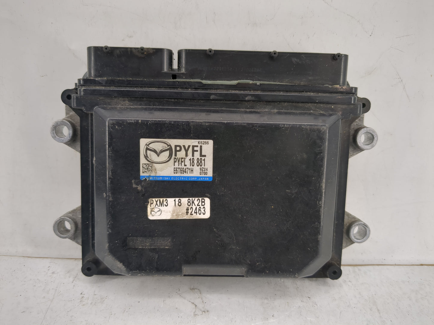 2016-2022 Mazda Cx-9 PCM Engine Control Computer ECU ECM PCU OEM P/N:E6T69471H PYFL 18 881 Fits OEM Used Auto Parts - Oemuse