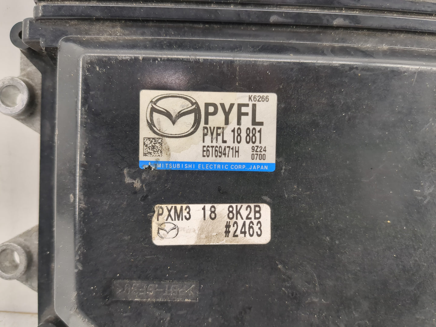 2016-2022 Mazda Cx-9 PCM Engine Control Computer ECU ECM PCU OEM P/N:E6T69471H PYFL 18 881 Fits OEM Used Auto Parts - Oemuse