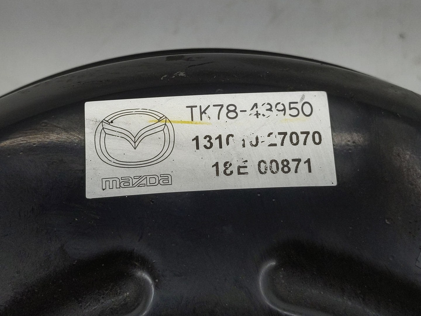 2016-2022 Mazda Cx-9 Power Brake Booster Oem - Oemusedautoparts1.com