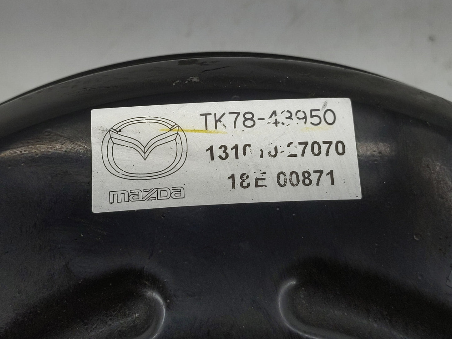 2016-2022 Mazda Cx-9 Power Brake Booster Oem - Oemusedautoparts1.com