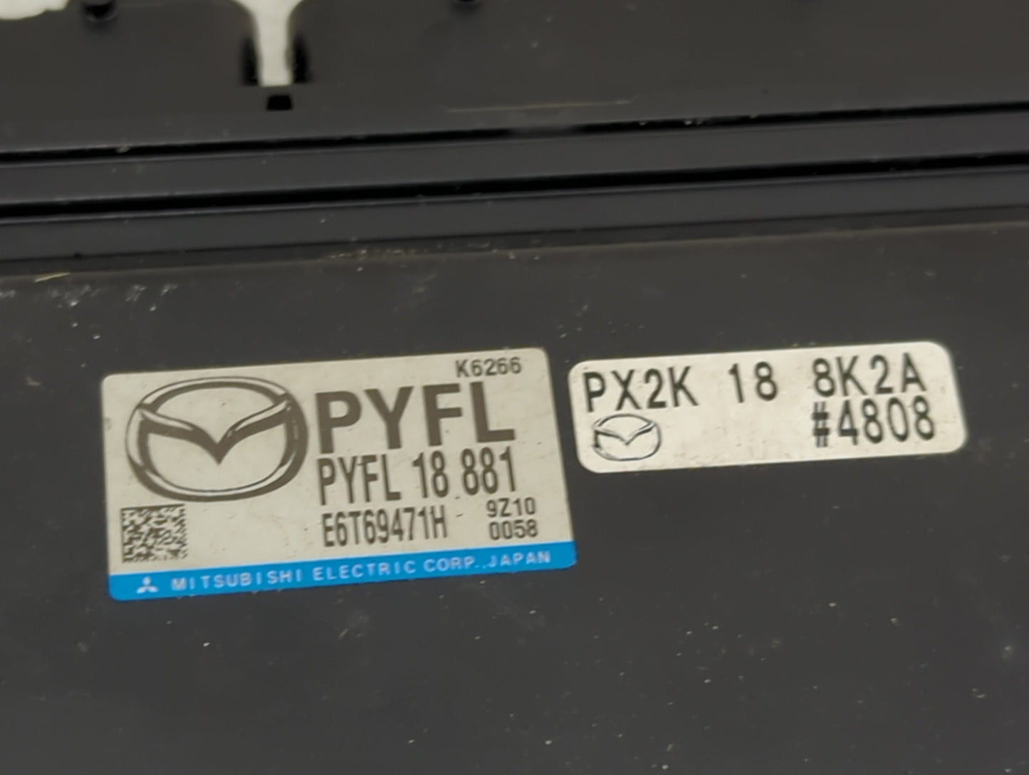 2020 Mazda Cx5 PCM Engine Control Computer ECU ECM PCU OEM P/N:PYFL18881 E6T69471H, PX2K188K2A Fits Fits 2018 2019 2021 2022