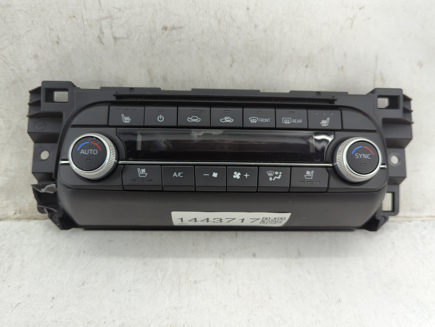 2020 Mazda Cx5 Climate Control Module Temperature AC/Heater Replacement P/N:KNOW61190 Fits Fits 2019 2021 OEM Used Auto Part