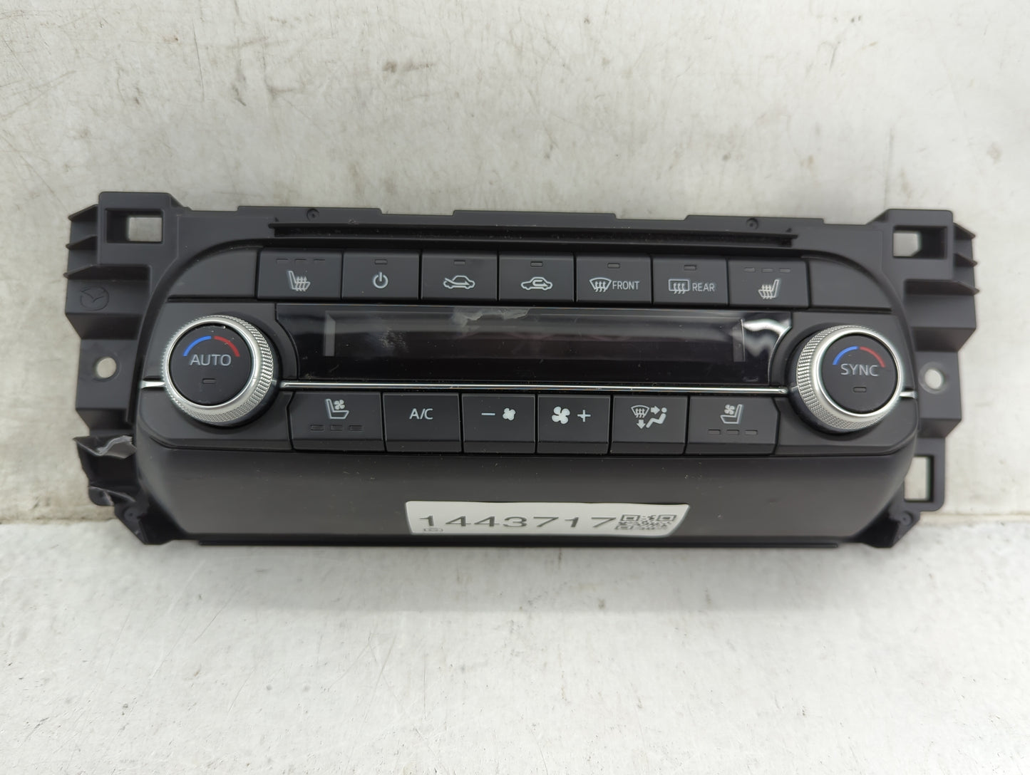 2020 Mazda Cx5 Climate Control Module Temperature AC/Heater Replacement P/N:KNOW61190 Fits Fits 2019 2021 OEM Used Auto Part