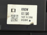2020 Mazda Cx5 Climate Control Module Temperature AC/Heater Replacement P/N:KNOW61190 Fits Fits 2019 2021 OEM Used Auto Part