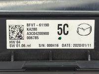 2020 Mazda Mazda3 Climate Control Module Temperature AC/Heater Replacement Fits Fits 2019 2021 2022 OEM Used Auto Parts - Oe