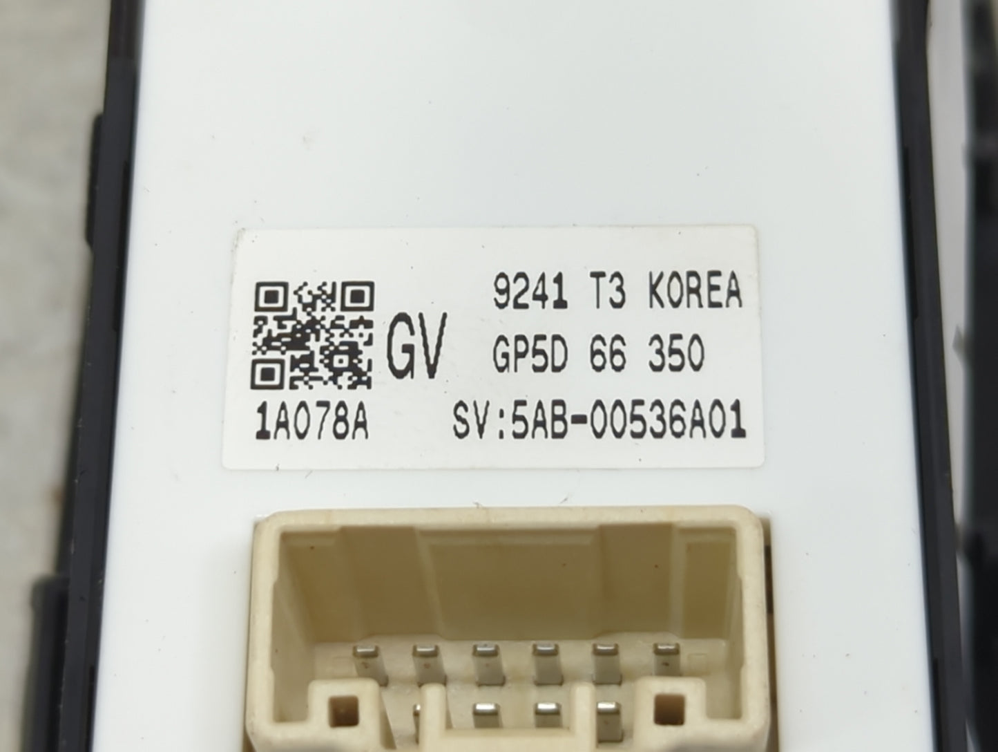 2020 Mazda Mazda6 Master Power Window Switch Replacement Driver Side Left Fits Fits 2018 2019 2021 OEM Used Auto Parts - Oem