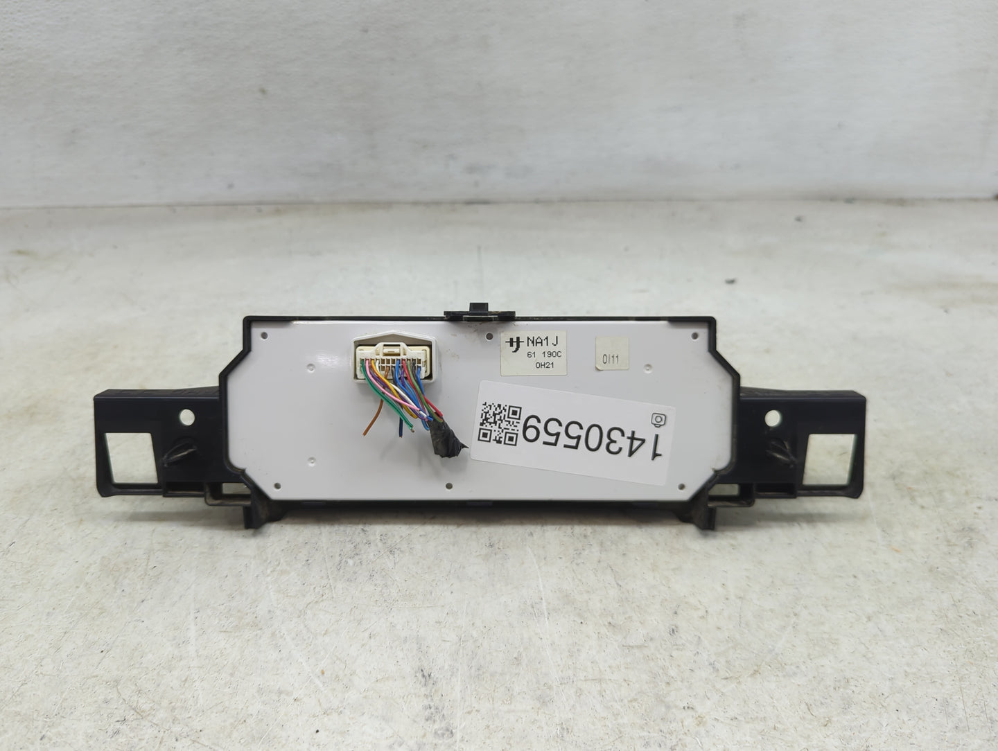 2020 Mazda Miata Climate Control Module Temperature AC/Heater Replacement P/N:NA1J 61 190C Fits Fits 2016 2017 2018 2019 202