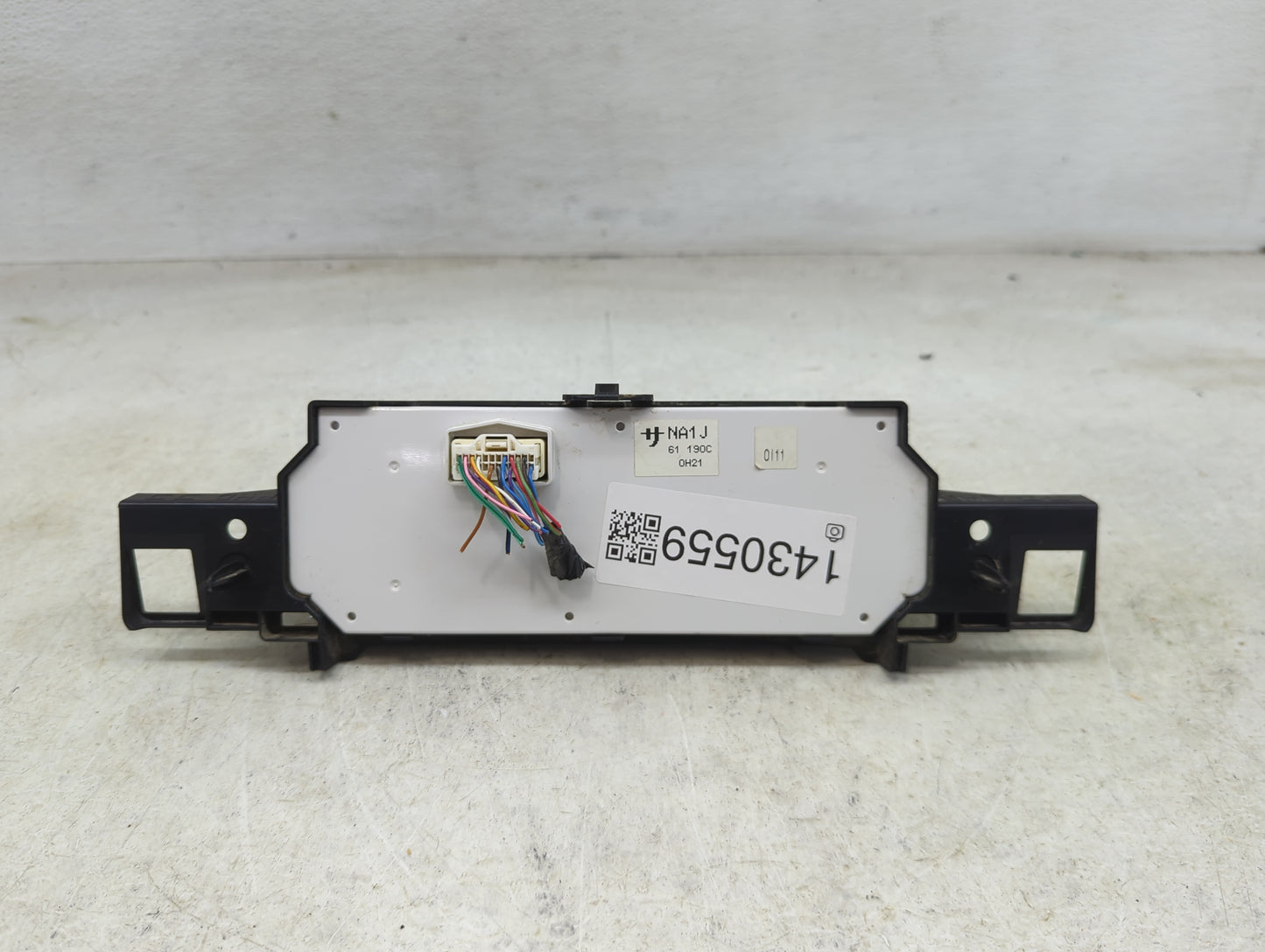 2020 Mazda Miata Climate Control Module Temperature AC/Heater Replacement P/N:NA1J 61 190C Fits Fits 2016 2017 2018 2019 202