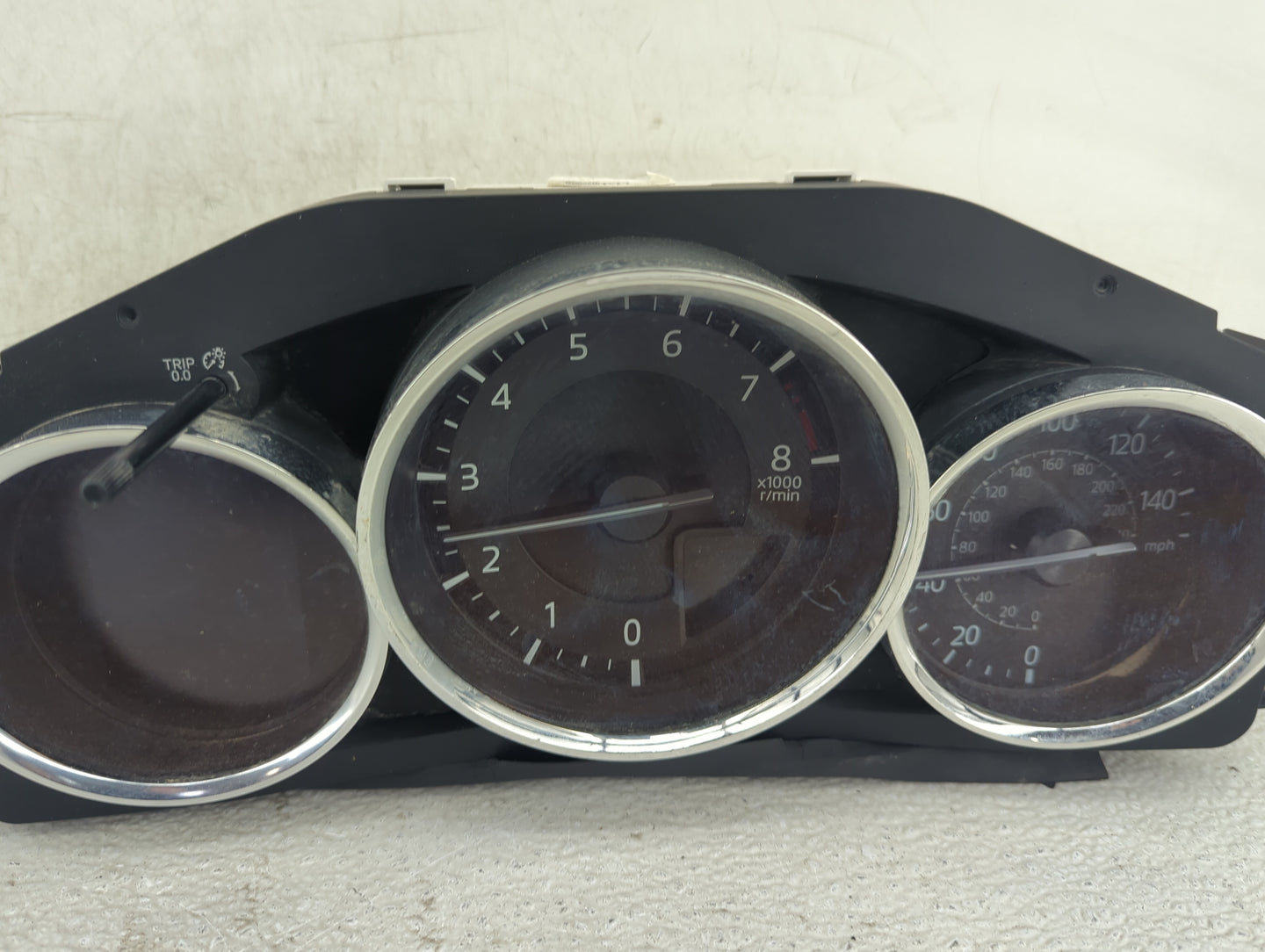 2020 Mazda Miata Instrument Cluster Speedometer Gauges P/N:N243 55 430 N243-55-430 Fits OEM Used Auto Parts - Oemusedautopar