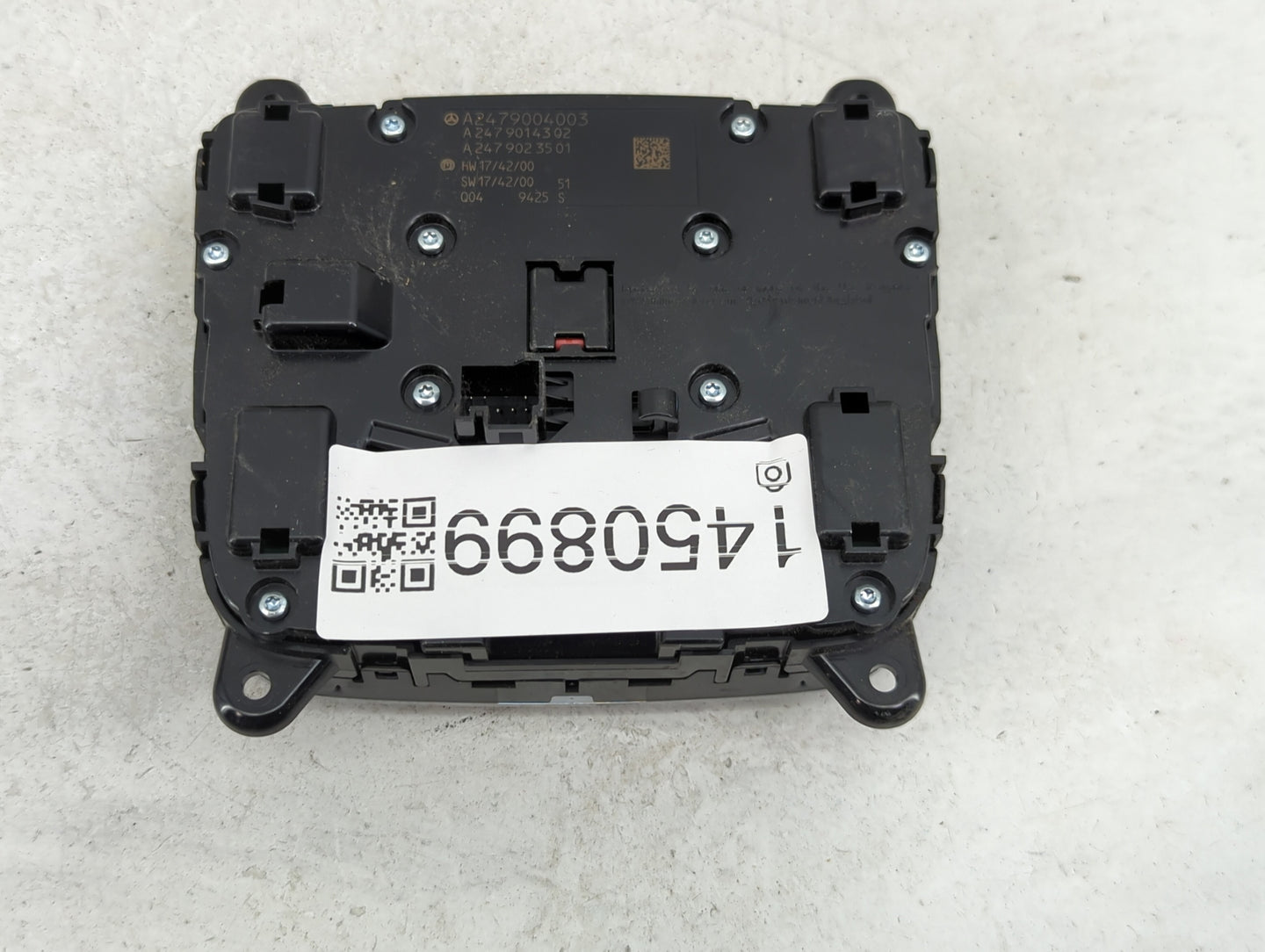 2020 Mercedes-Benz A-Class Radio AM FM Cd Player Receiver Replacement P/N:A2479004003 A24790143Q2, A24790235Q1 Fits Fits 202