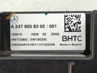 2020 Mercedes-Benz A-Class Climate Control Module Temperature AC/Heater Replacement P/N:A2479058302 A2479058302/001 Fits OEM