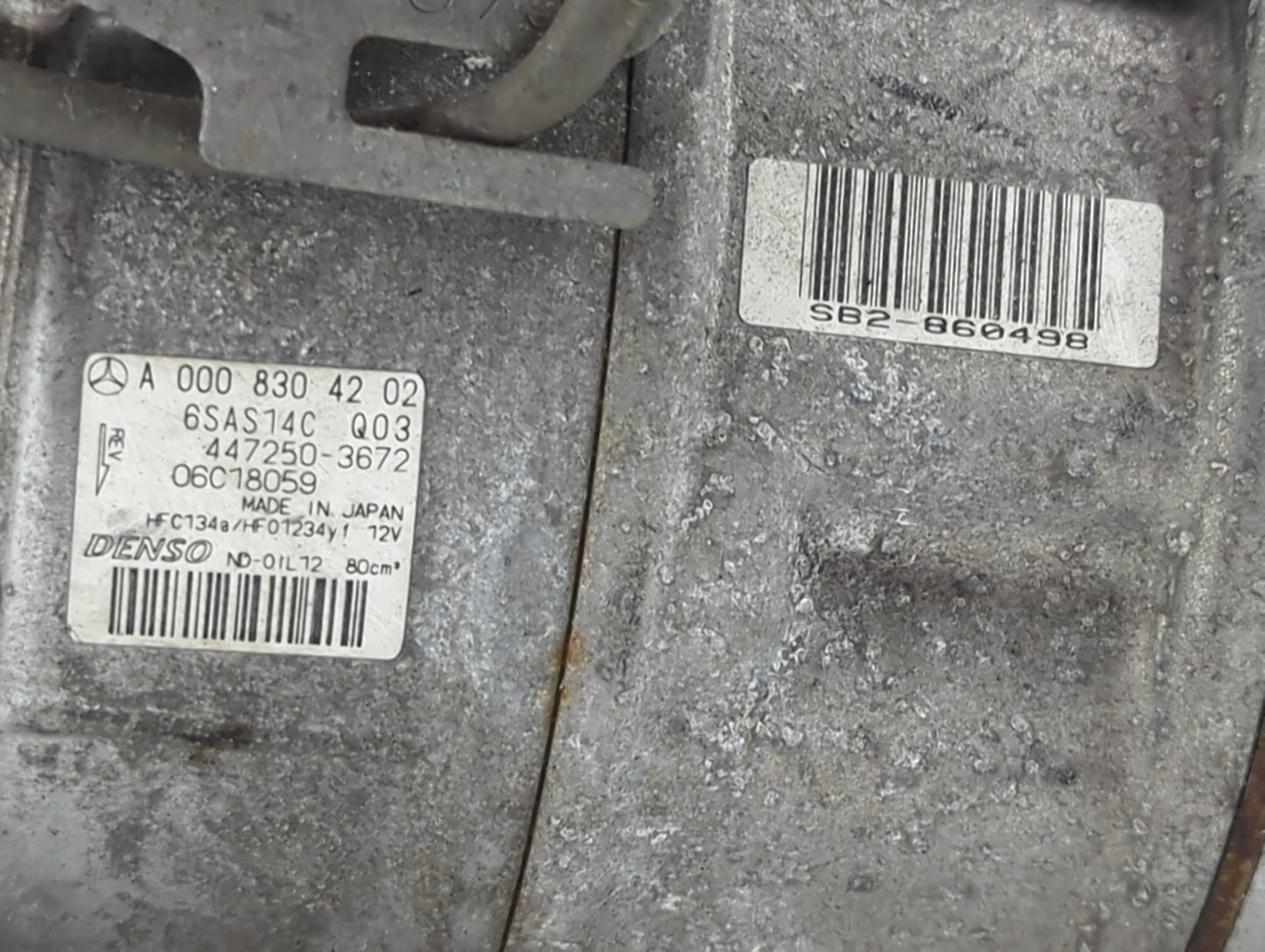 Mercedes-benz A220 Air Conditioning A/c Ac Compressor Oem - Oemusedautoparts1.com