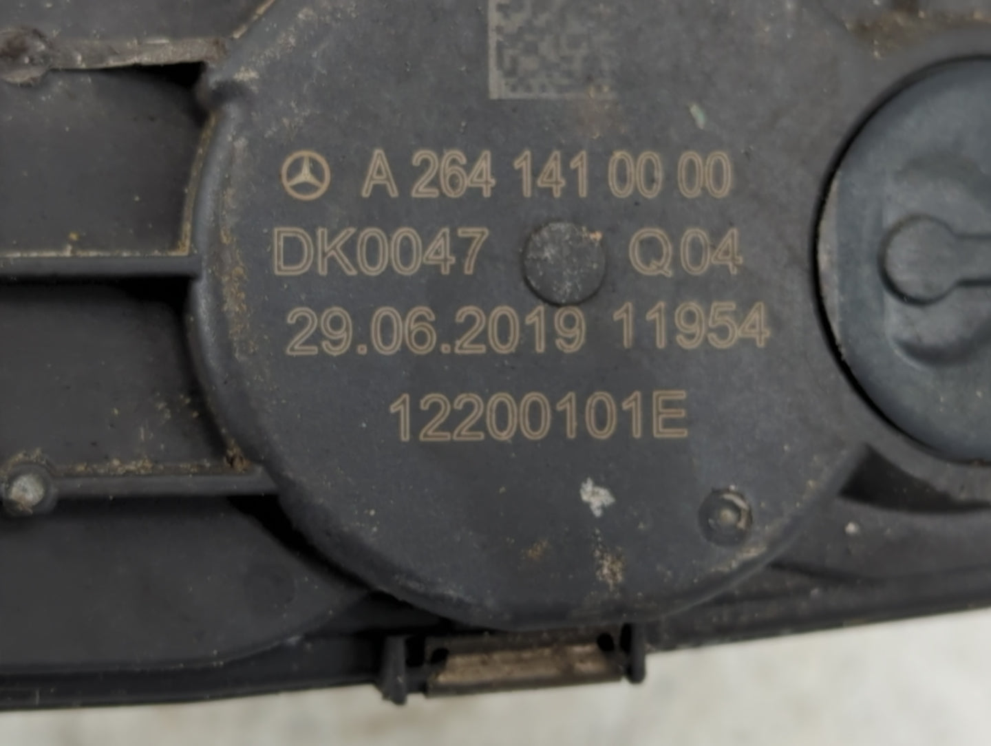 2020-2022 Mercedes-Benz A220 Throttle Body P/N:A 264 141 00 00 Fits Fits 2020 2021 2022 OEM Used Auto Parts - Oemusedautopar