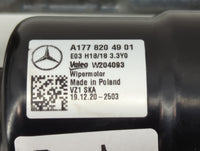 2020 Mercedes-Benz A35 Amg Front Windshield Wiper Motor Fits Fits 2021 OEM Used Auto Parts - Oemusedautoparts1.com