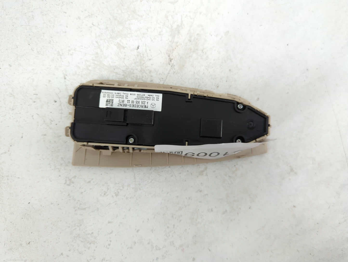 2020 Mercedes-Benz C-Class Master Power Window Switch Replacement Driver Side Left P/N:A2059056811 1AD-SA01109 Fits OEM Used