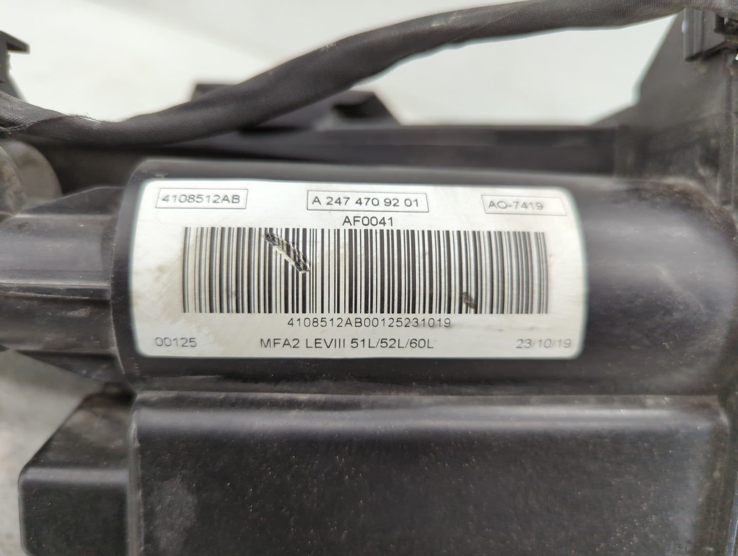 2020 Mercedes-benz Cla250 Fuel Vapor Charcoal Canister 1082201 - Oemusedautoparts1.com